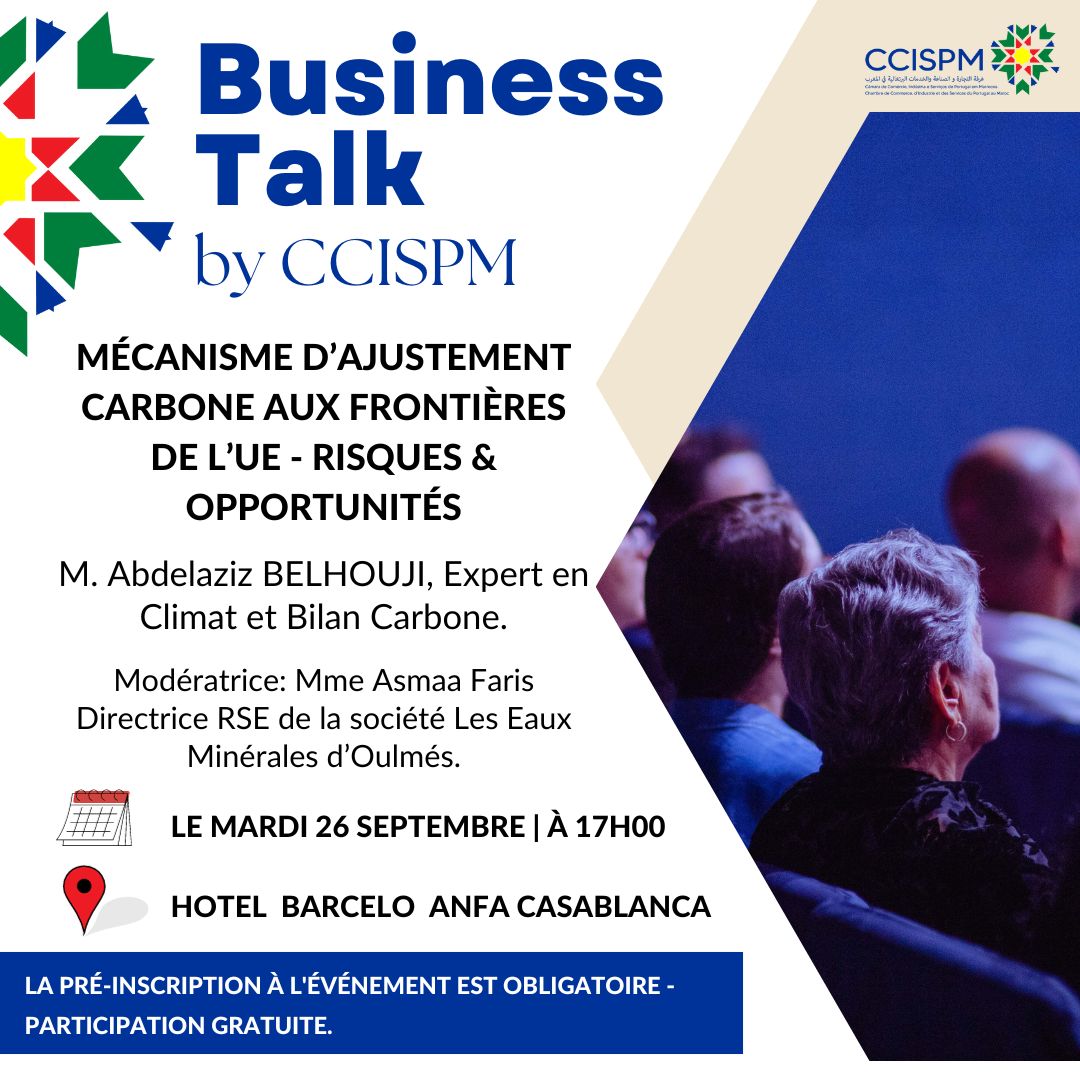 Business Talk – Mécanisme d’ajustement carbone aux frontières de l’UE