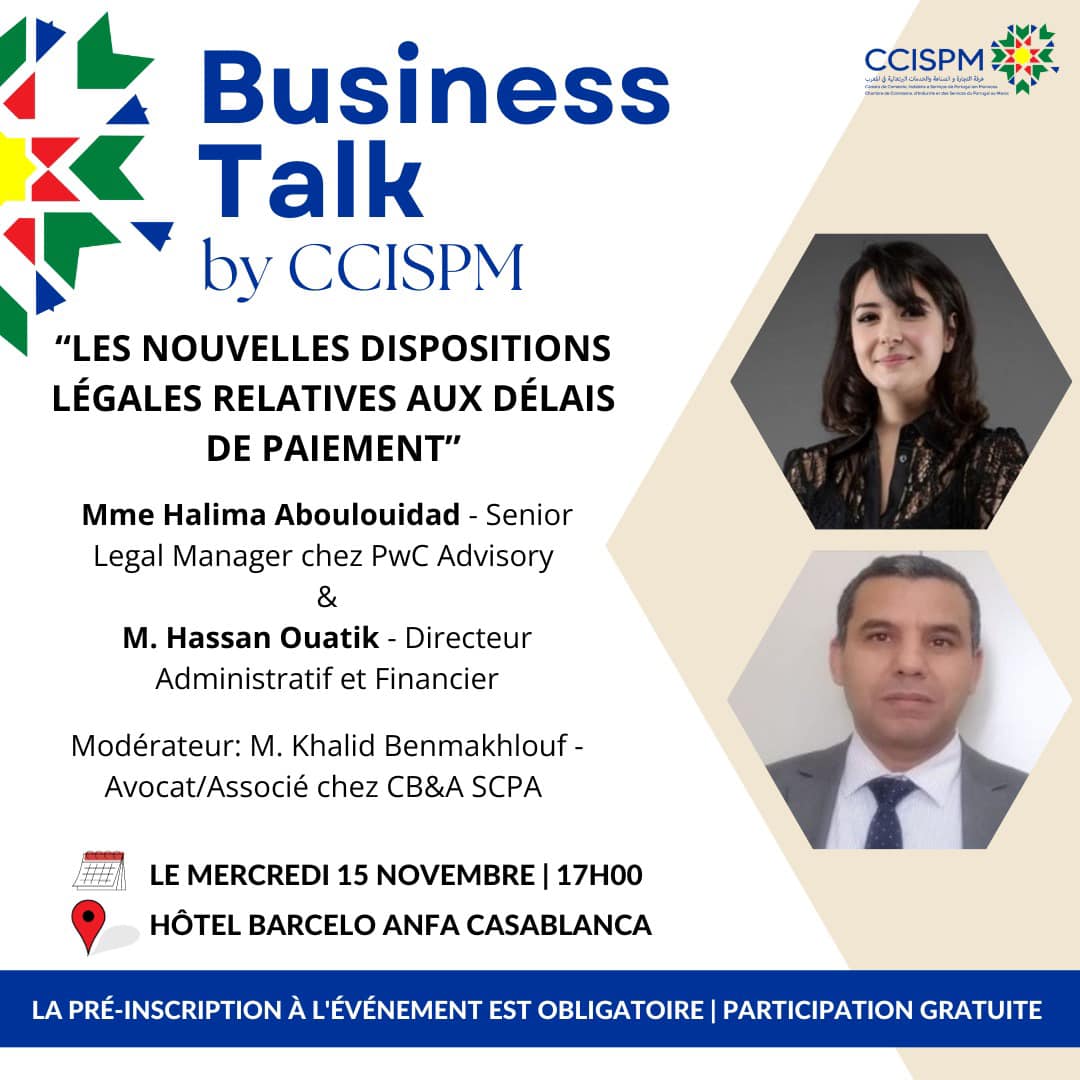 Follow-up Business Talk : Les nouvelles dispositions légales relatives aux délais de paiement